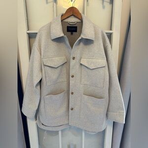 Banana Republic Solid 4 Pkt Shacket